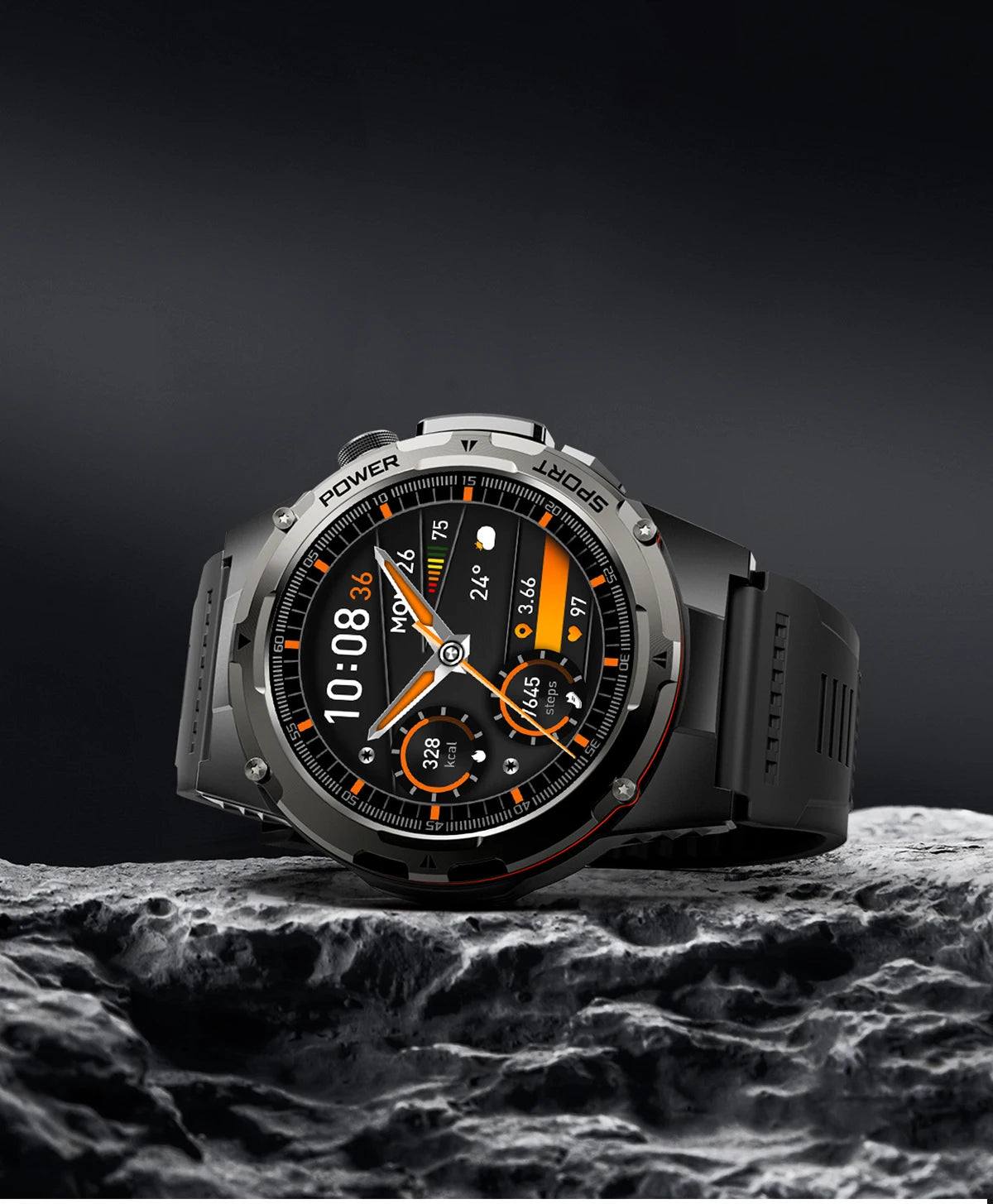 T-Rex 3 GPS Sports Waterproof Smart Watch Men 3ATM waterproof 500mAh Battery NFC Call 2025 New For Xiaomi Smartwatch UV+Infrared