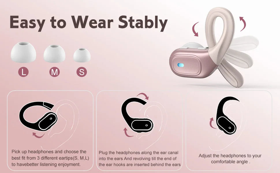BX28 TWS Bluetooth 5.4 Earphones 9D Stereo Wireless In-Ear HiFi Headphones with Mic Hands-Free Headset for Android & iPhone