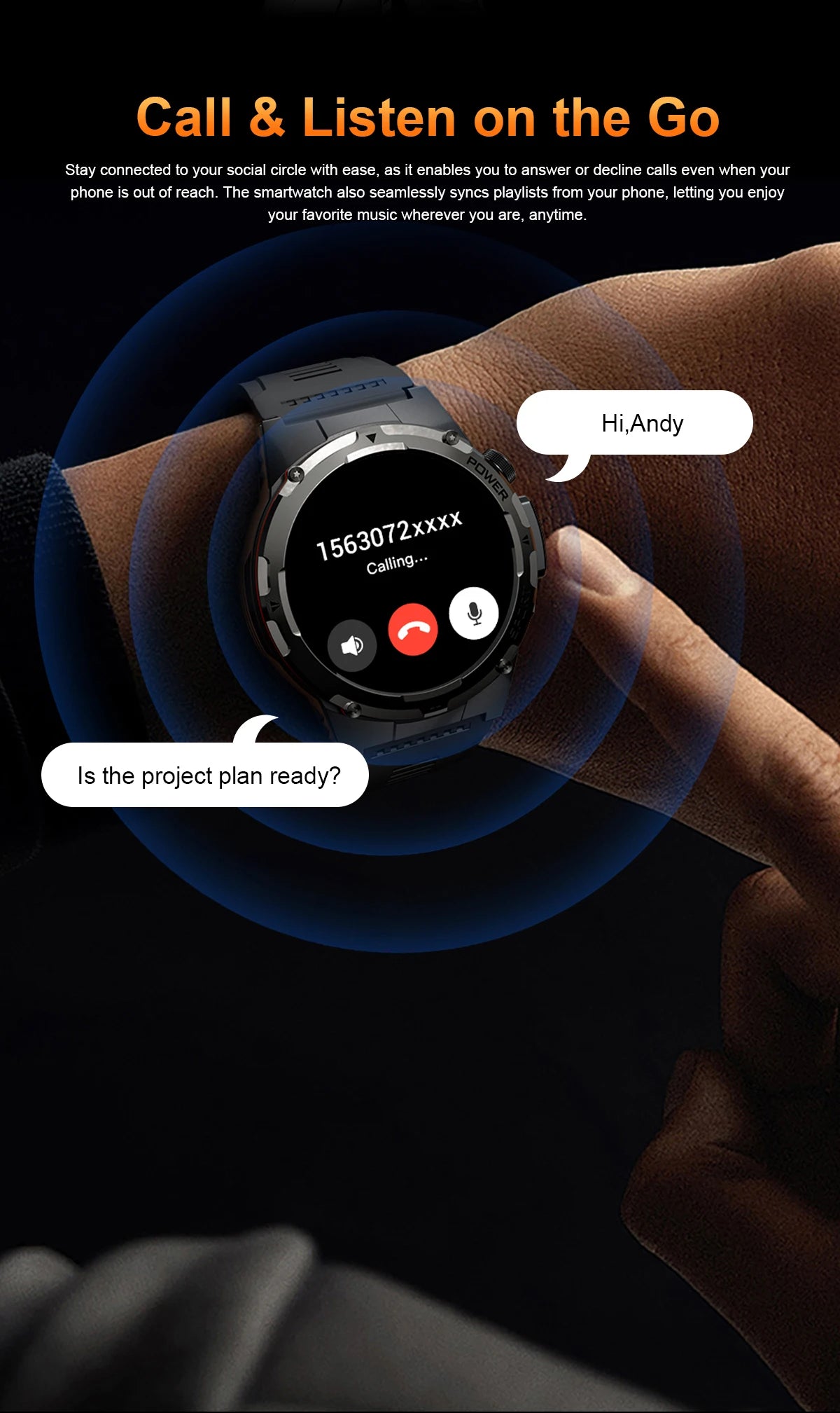 T-Rex 3 GPS Sports Waterproof Smart Watch Men 3ATM waterproof 500mAh Battery NFC Call 2025 New For Xiaomi Smartwatch UV+Infrared