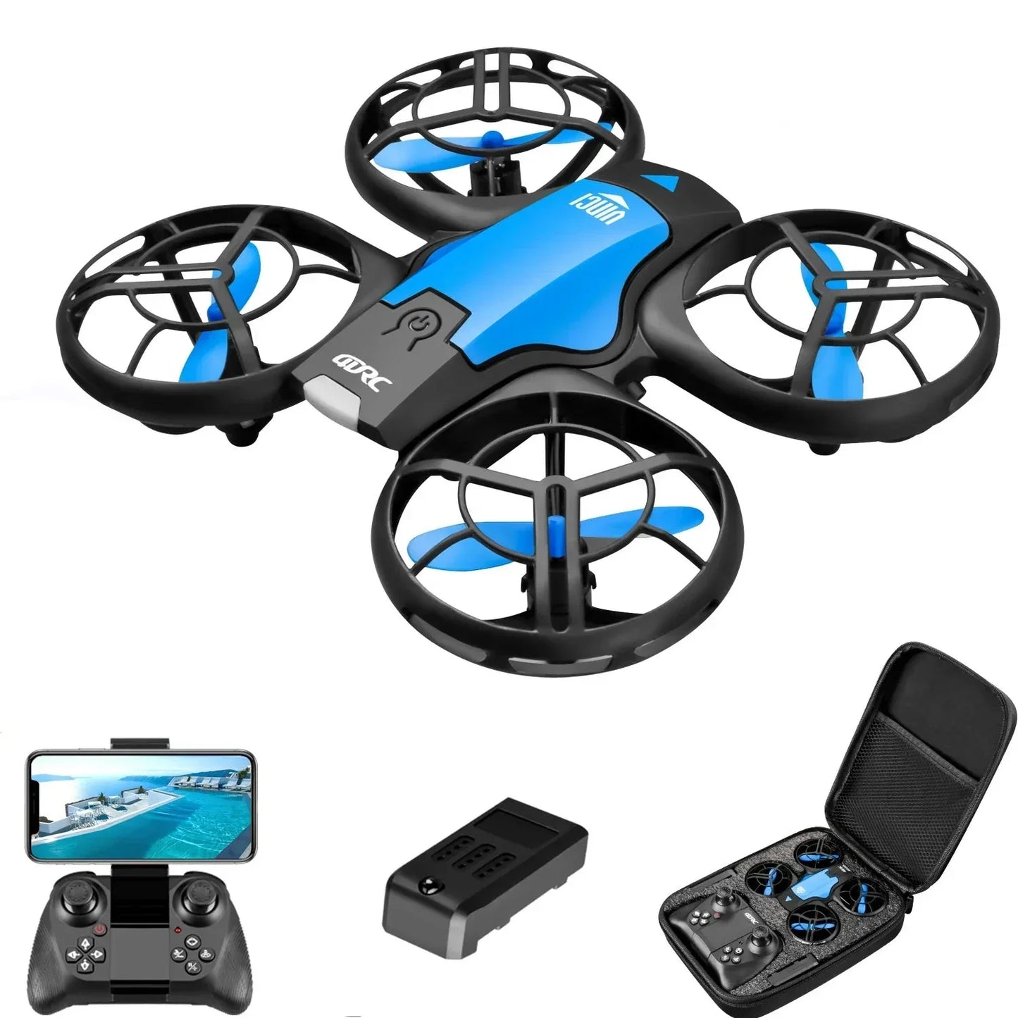 4K HD Mini Drone Camera WiFi Helicopter-0