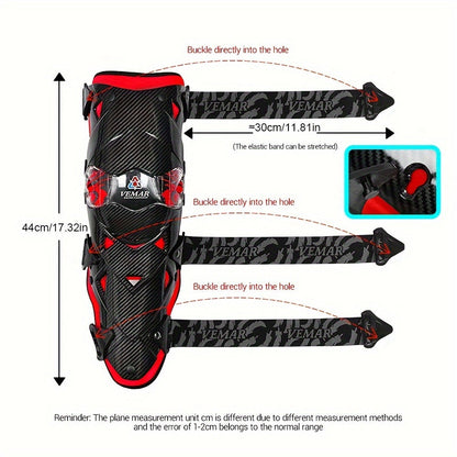 Motorcycle Knee Guards with Removable Warm Liner-1