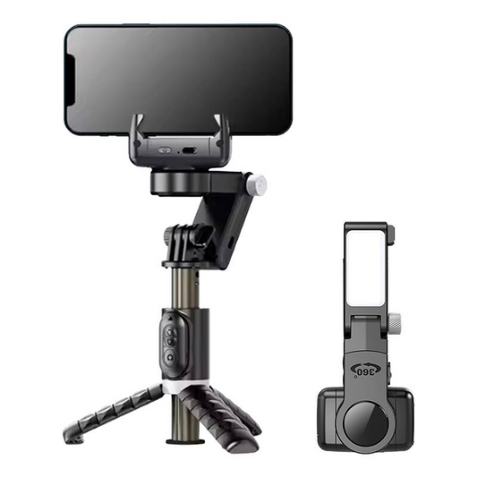 Gimbal Apexel Gimbal/statyw z lampą APEXEL Q18 (czarny) (Q18)